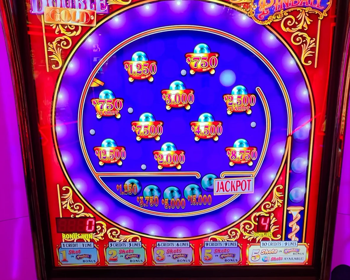 Double Gold Pinball slot machine