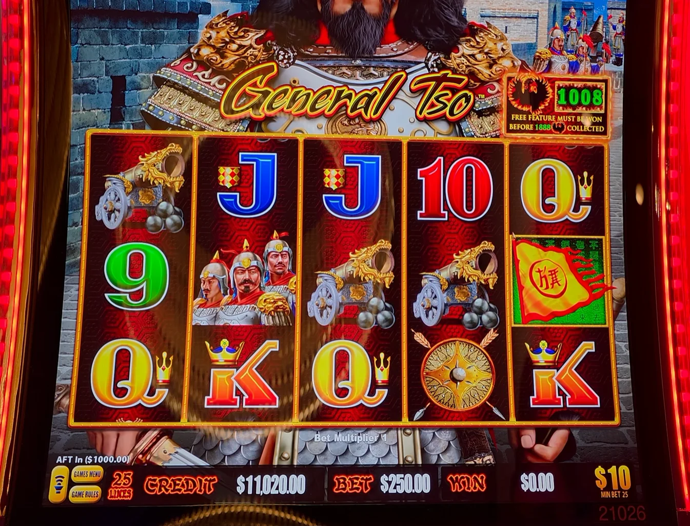 General Tso slot machine
