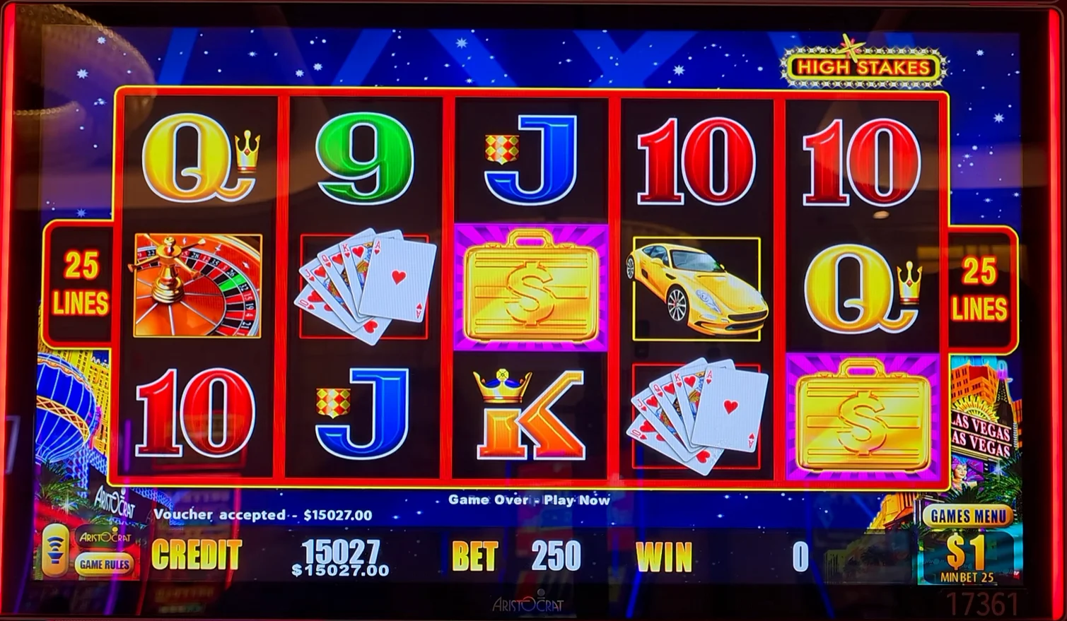 Lightning Link High Stakes slot machine